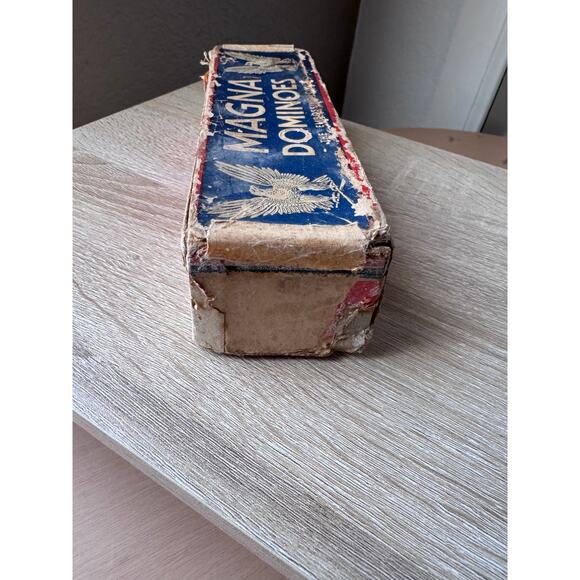 Vintage Magna Dominoes Set – Complete – 1940s – The Embossing Co. - Picture 2 of 13